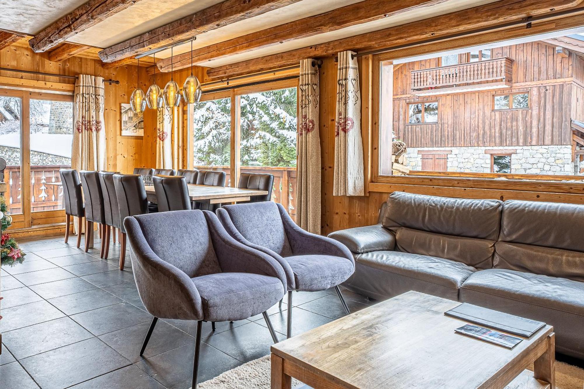 Chalet L'Ecureuil メリベル エクステリア 写真